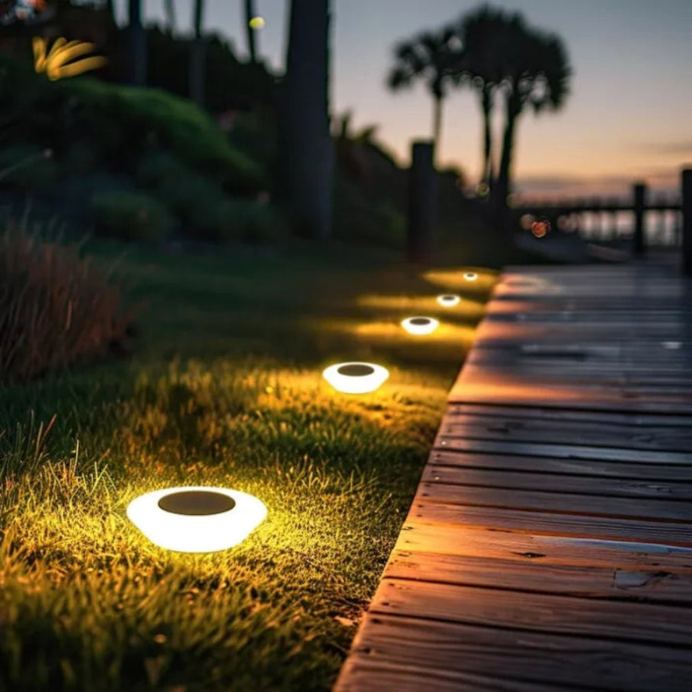 Rust Proof In-Ground Garden Solar Lights