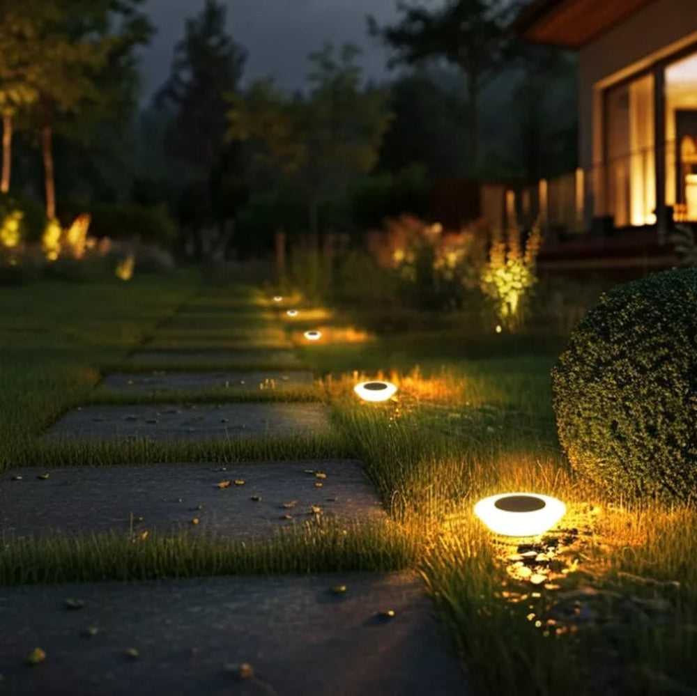 Rust Proof In-Ground Garden Solar Lights